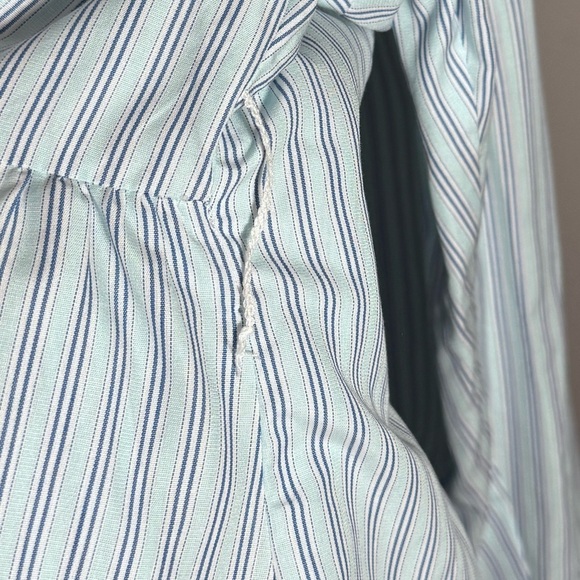 NWT Maje TROMPE-L’OEIL STRIPED SHIRT DRESS in Sz. 36 - Picture 12 of 12